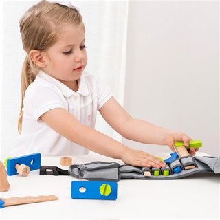 Gereedschapsriem set - blauw